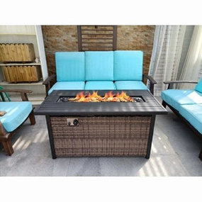 Better Homes & Gardens BHS236144273006 50 inch Brookbury Gas Burning Fire Pit Table
