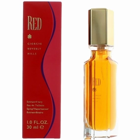 Beverly Hills Women's Eau De Toilette Spray - Red Classic Woody Fragrance, 1 oz