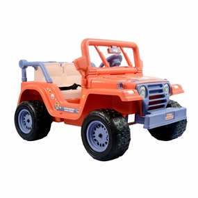 Bluey 12V 4-Wheeler Ride-On, 12 Volt Battery Powered Car for Kids w/Sounds - Ages 3 - 10 Years