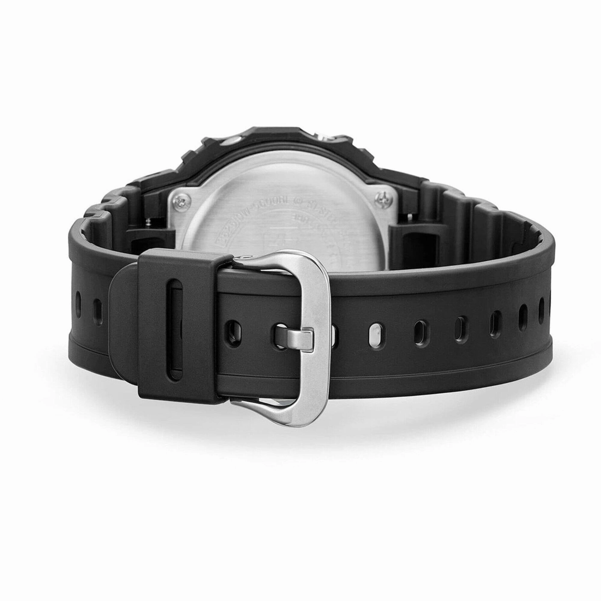 Casio Men's Watch - G-Shock Chronograph Grey Digital Dial Black Strap | DW5600RL-1