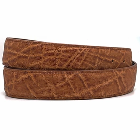 Cognac Elephant Belt Straps