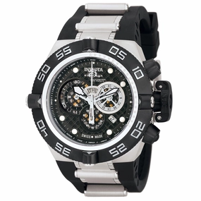 Invicta 6564 Men's Subaqua NOMA Rubber Strap Black Dial Chronograph Watch