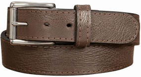 Men's Brown Shark Max Thickness Gun Belt