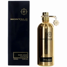 Montale Women's EDP Spray - Dark Aoud Spices, Wood Blend Fragrance Notes, 3.4 oz