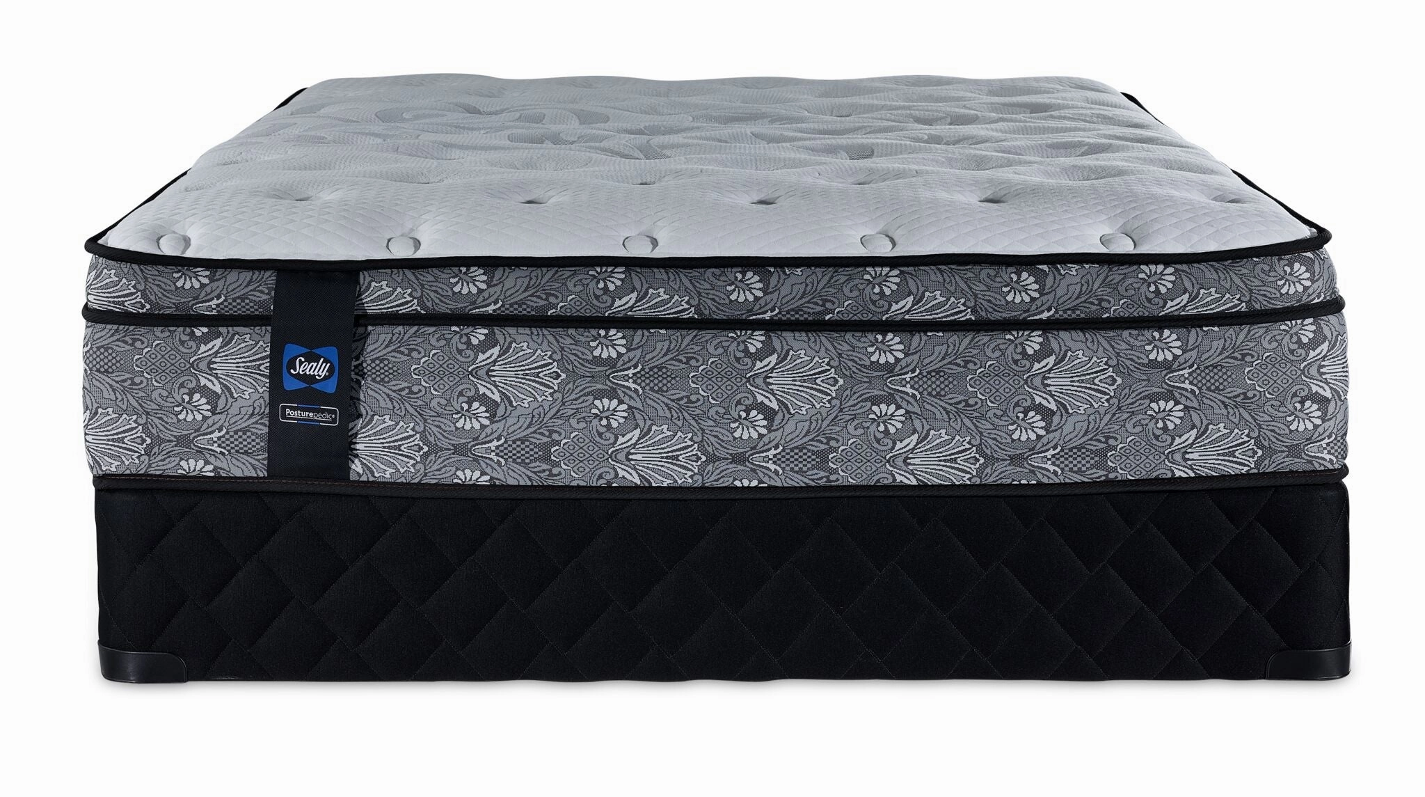 Sealy Posturepedic® Correct Comfort II Medium Eurotop Queen Mattress and Boxspring